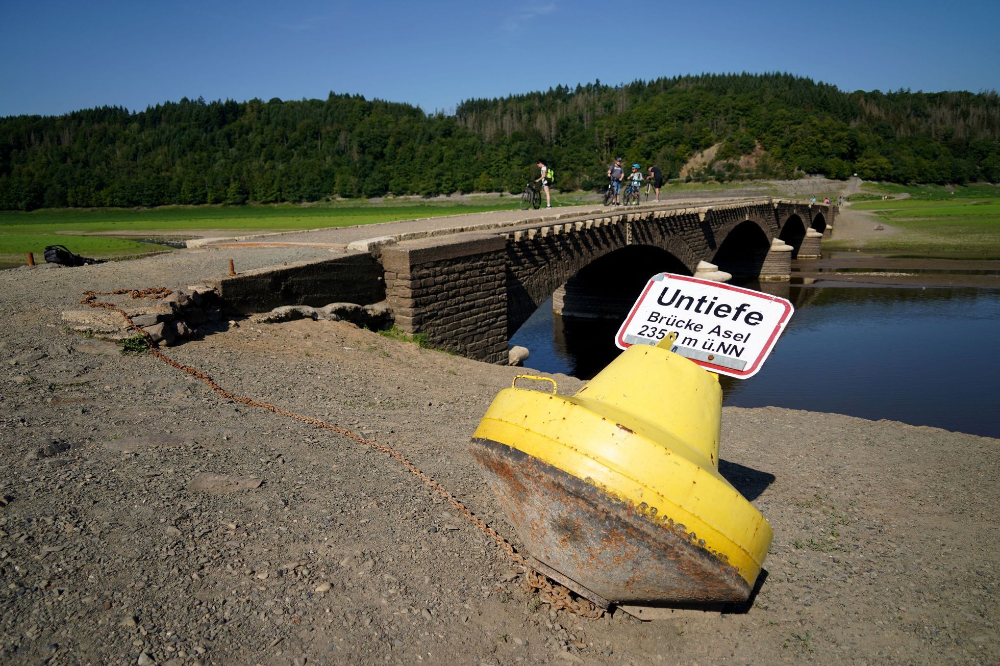 sucho řeky evropa řeka voda klimatická změna