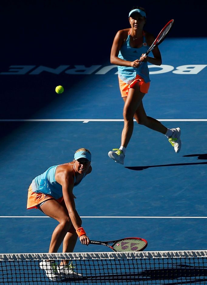 Australian Open 217, finále čtyřhry Ž: Andrea Hlaváčková, Pcheng Šuaj