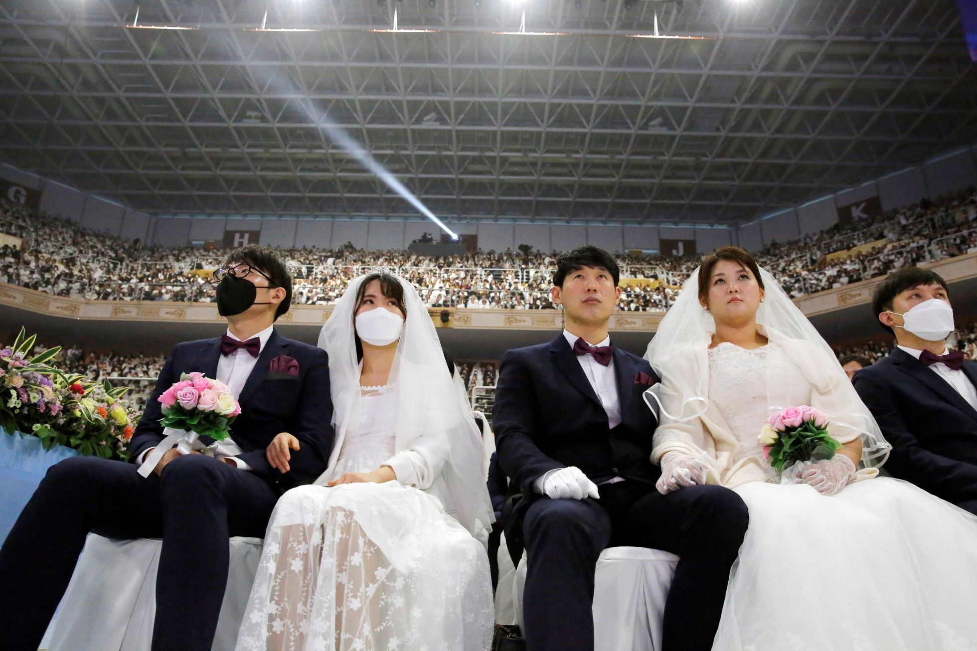 Čína svatba koronavirus