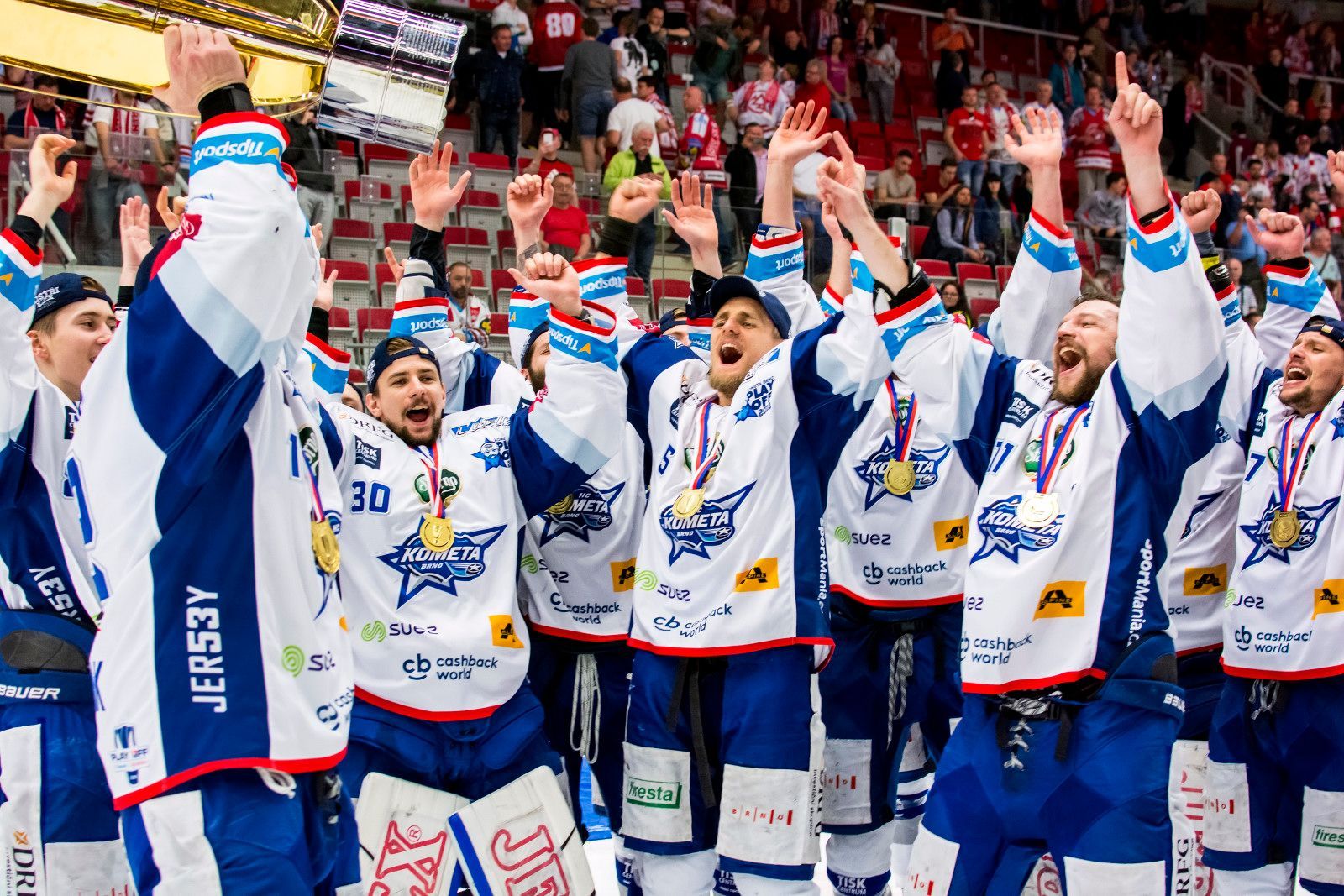 Extraliga, 5. finále: HC Oceláři Třinec - HC Kometa Brno