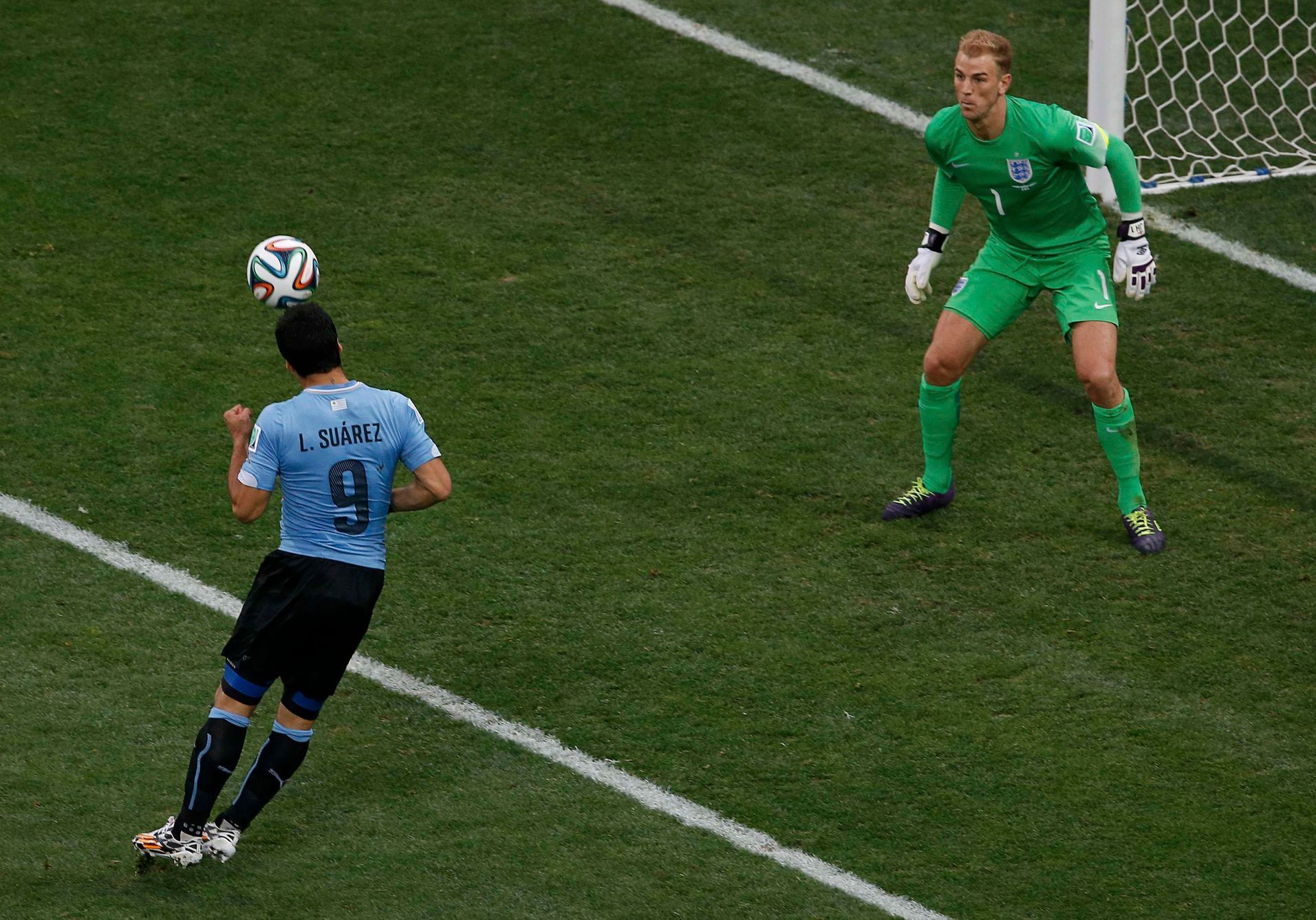 MS 2014, Anglie - Uruguay: Luis Suárez