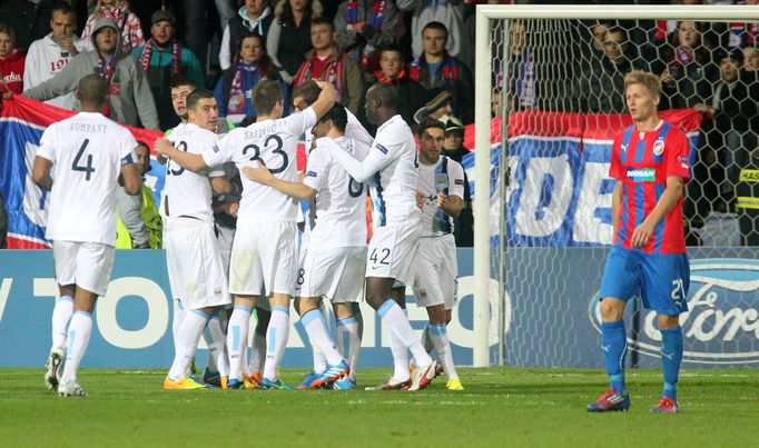 Plzeň vs. Manchester City, utkání Ligy mistrů