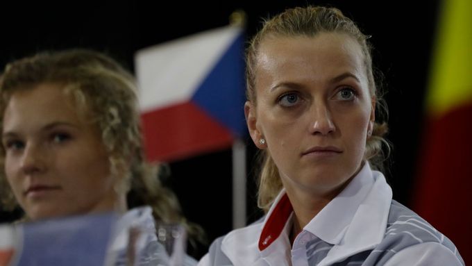 Kateřina Siniaková a Petra Kvitová bojují bok po boku za Česko ve Fed Cupu, v prvním kole Australian Open se však postaví proti sobě