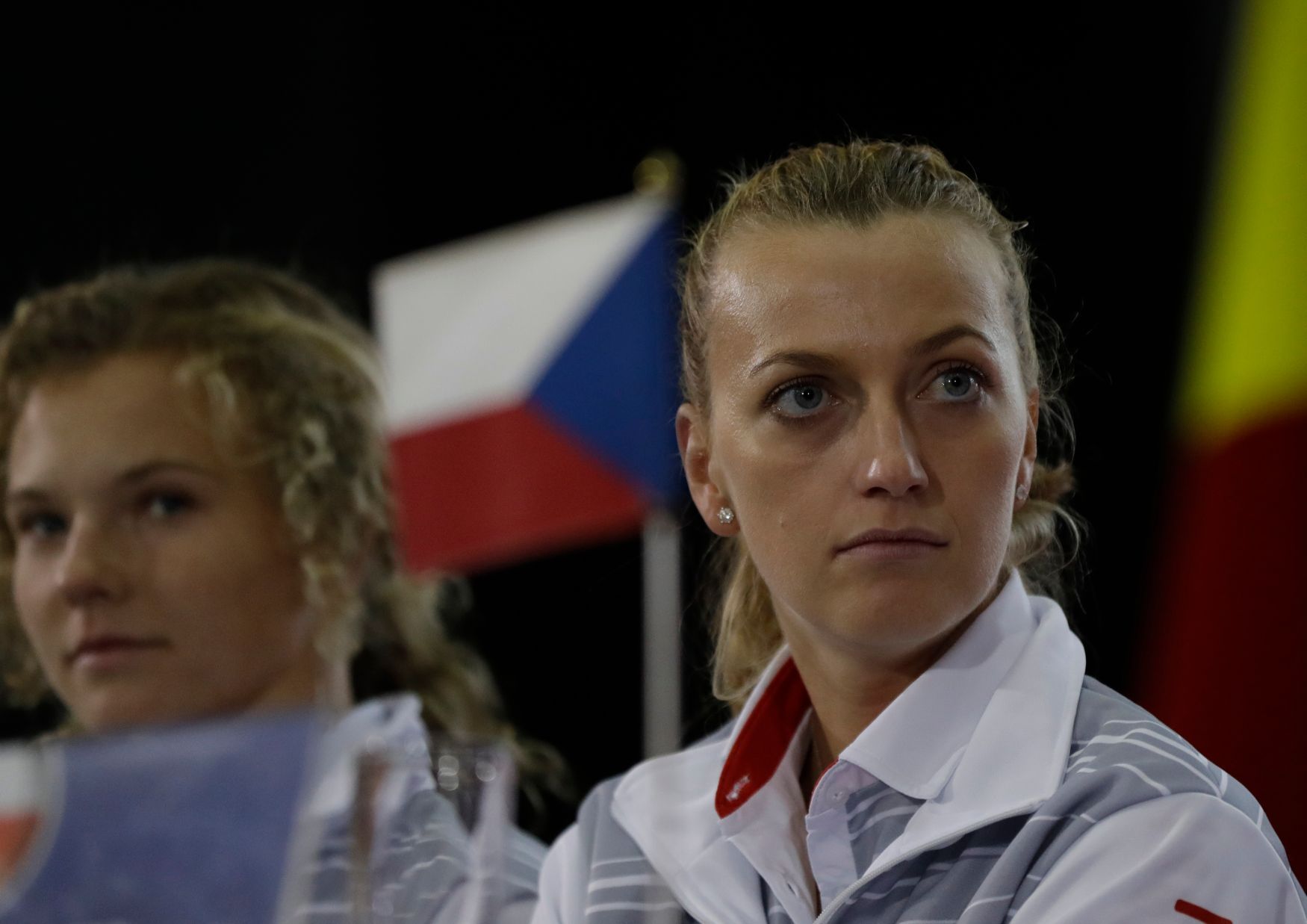 tenis, Fed Cup 2018, Česko - USA, Kateřina Siniaková, Petra Kvitová