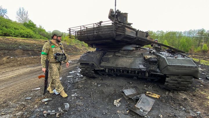 Foto: Situace u Charkova se otáčí. Ukrajinci vytlačili ruské okupanty pryč od města; Zdroj foto: Reuters