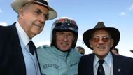 Jack Brabham, Jackie Stewart a Stirling Moss