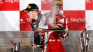 Formule 1, VC Singapuru 2013: Sebastian Vettel, Red Bull a Fernando Alonso, Ferrari