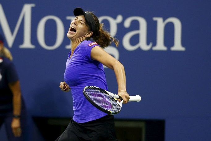 Petra Cetkovská na US Open 2015