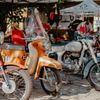 Jawa 350 Konopnice sraz mlýn