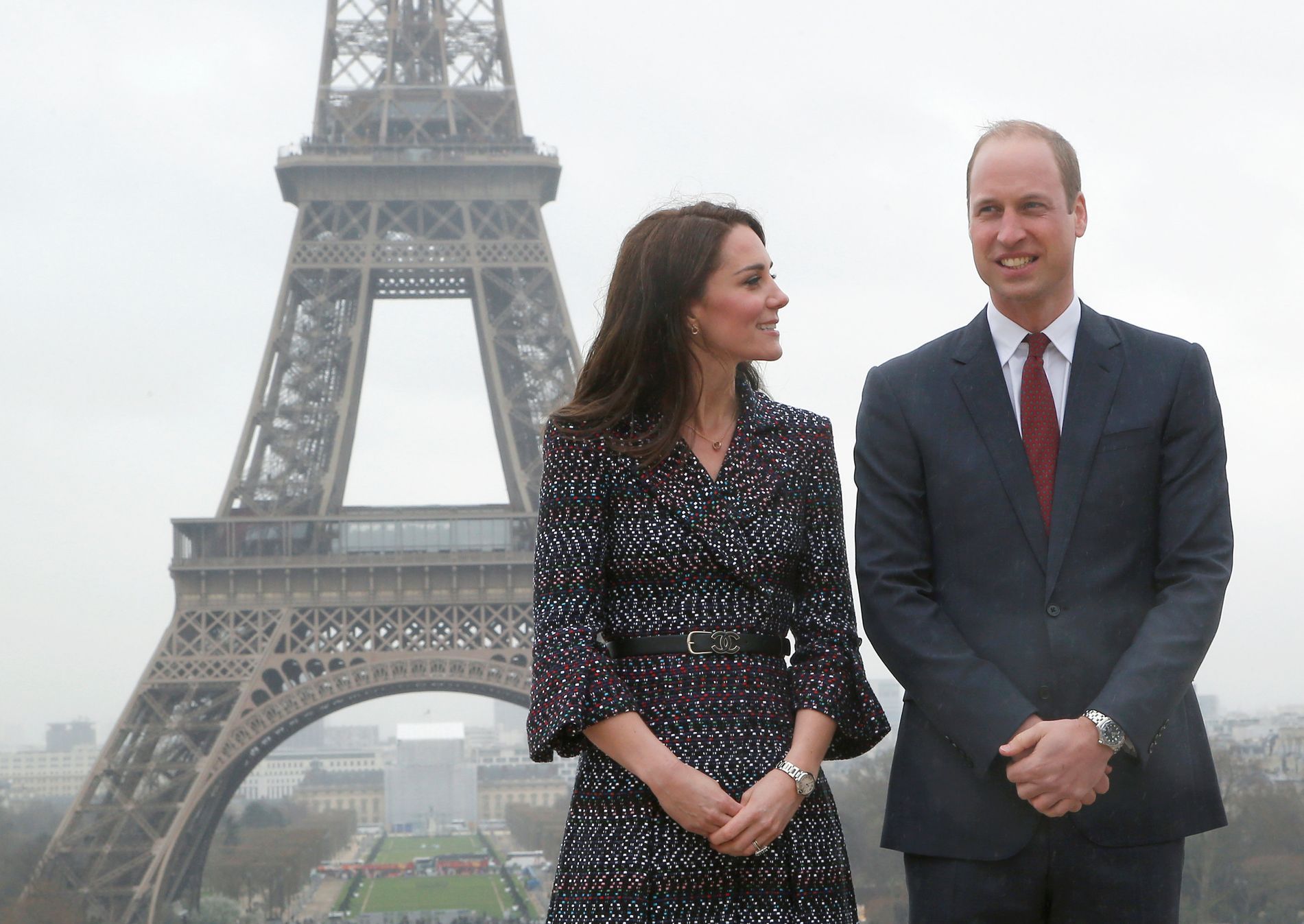 William a Kate v Paříži