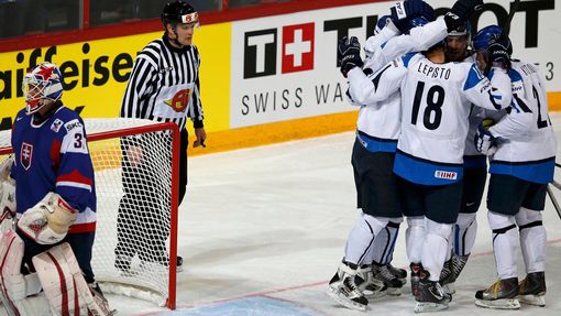 MS v hokeji 2013, Finsko - Slovensko: oslava Finska