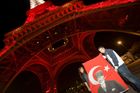 Turecký prezident ve Francii: Pusťte nás do EU