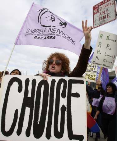 Protesty zastánců potratů - Spojené státy