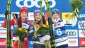 SP v běhu na lyžích NMnM (2020), stíhačka žen: Natalija Něprjajevová, Therese Johaugová a Ingvild Flugstad Östbergová