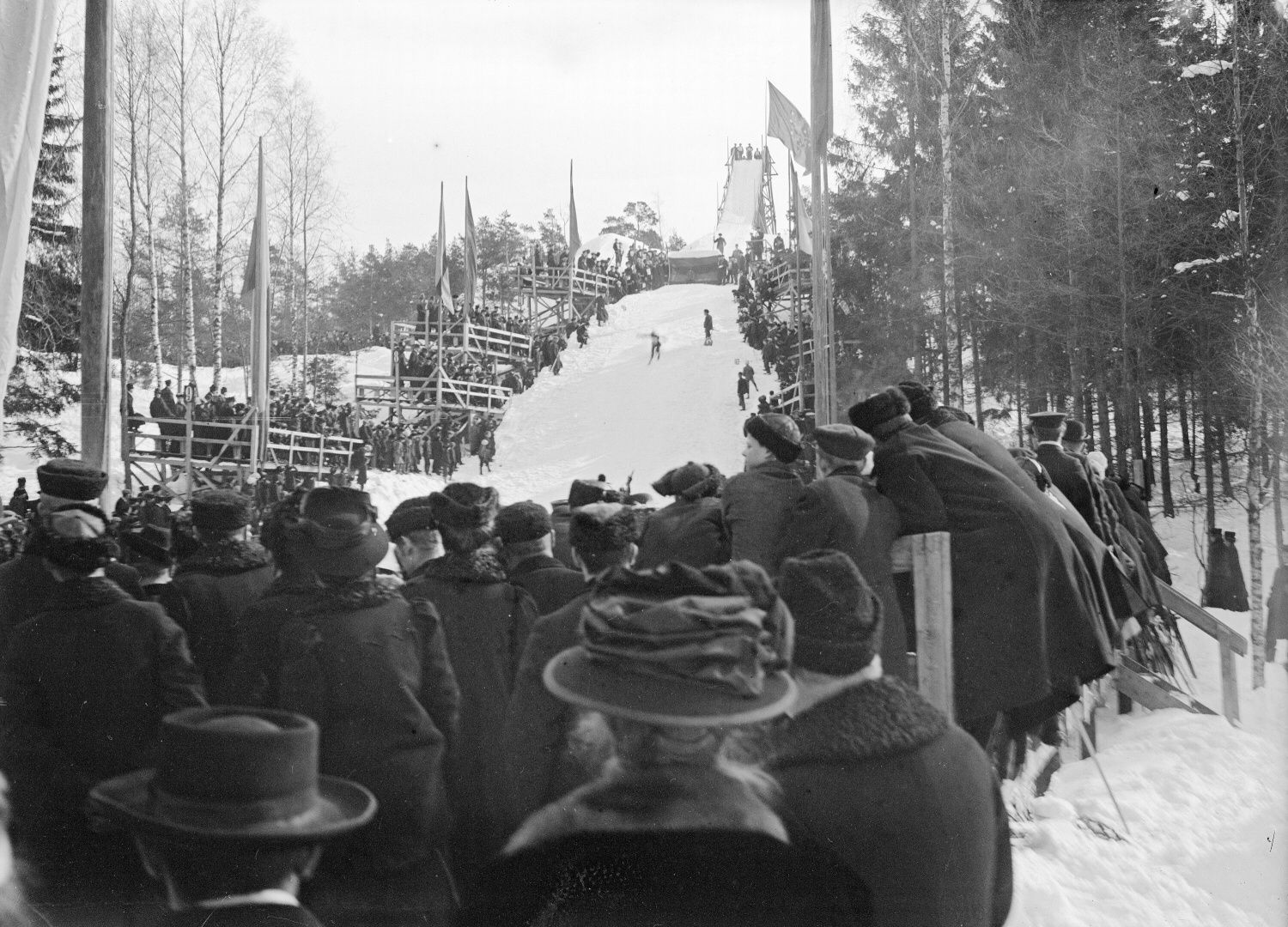 Skoky na lyžích - historie