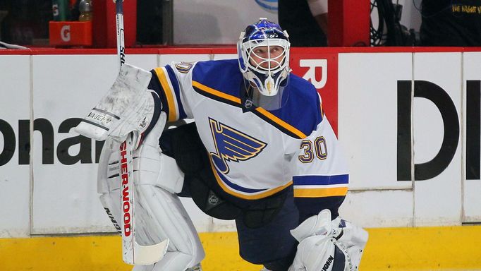 Martin Brodeur (St. Louis Blues) v NHL 2014-15