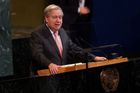 Principy OSN čelí útokům jako nikdy dříve, míní generální tajemník Guterres