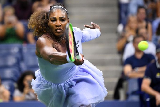 Serena Williamsová v semifinále US Open 2018