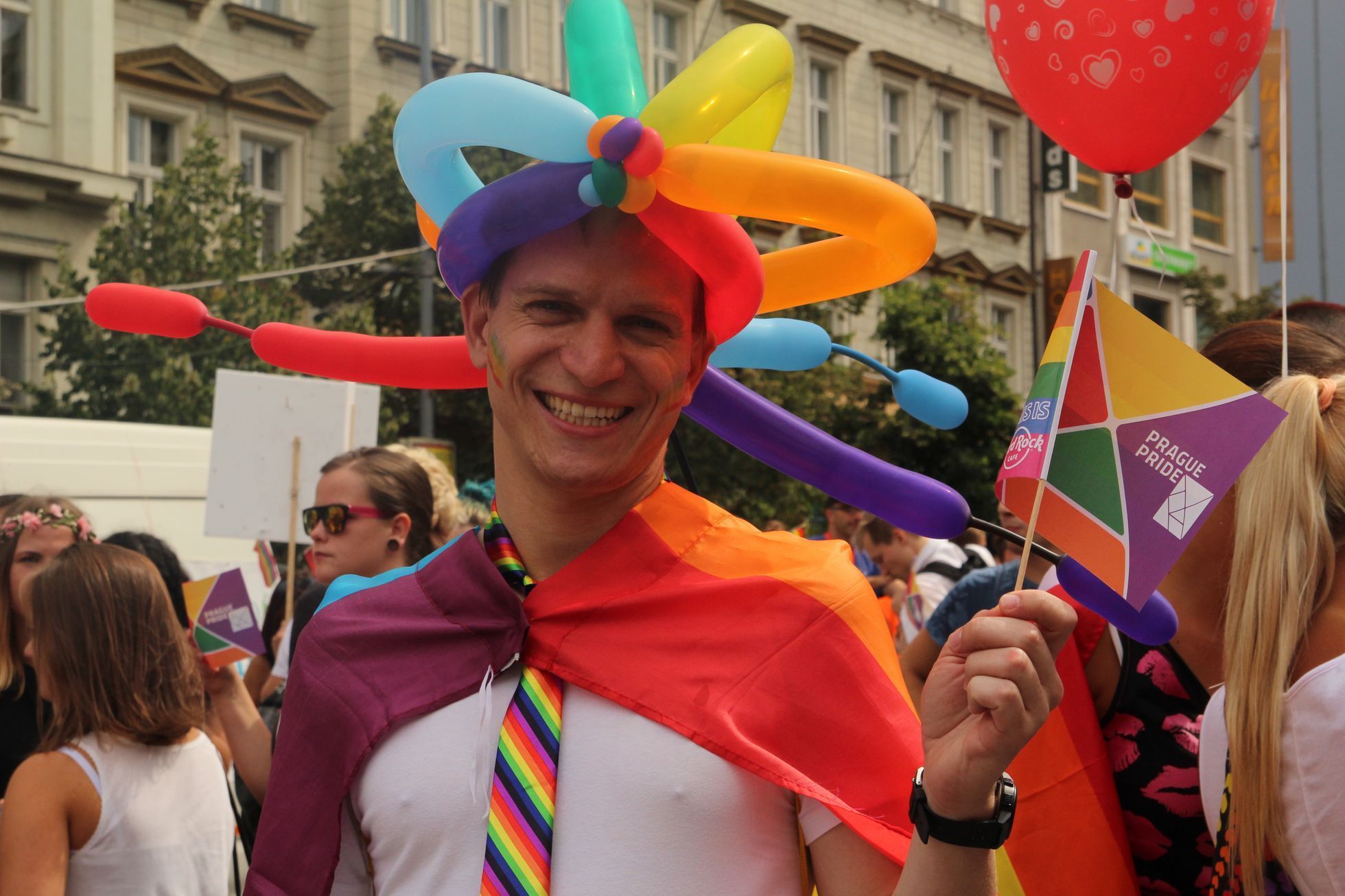 Prague pride pochod 2015