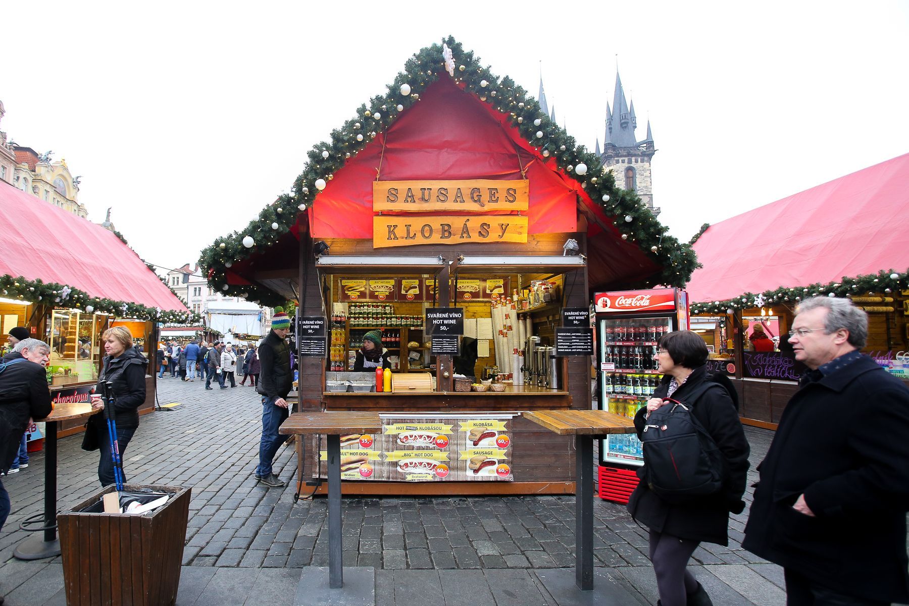 Vánoční trhy Staroměstké náměstí Praha 9.12.2015
