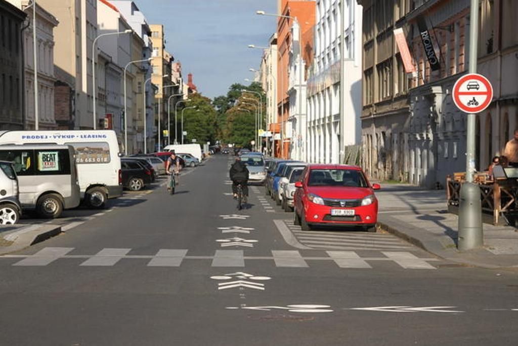 Cyklistika Karlín