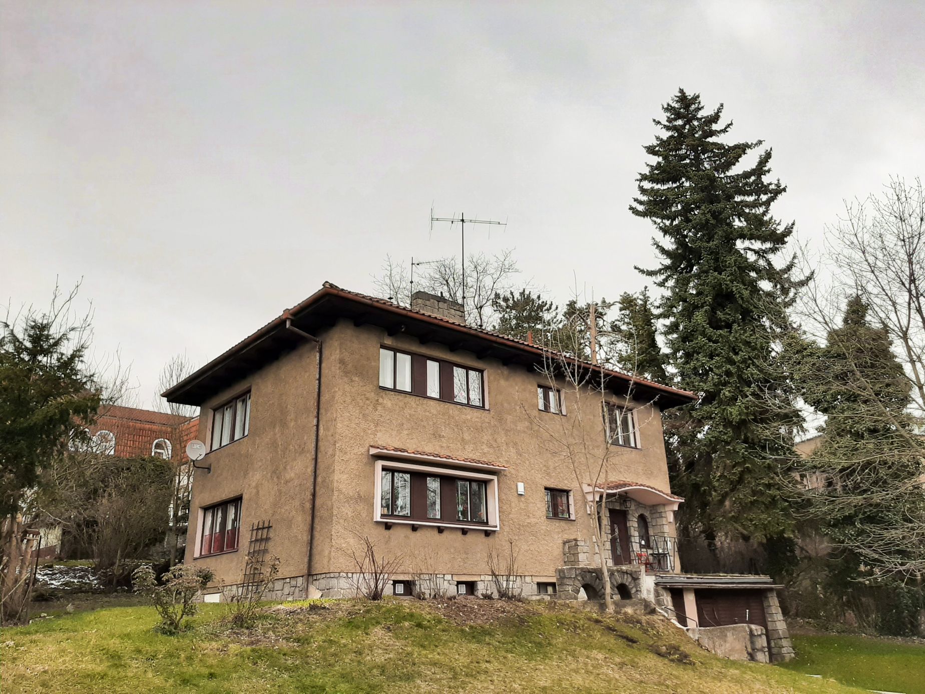Barrandov, vilová čtvrť