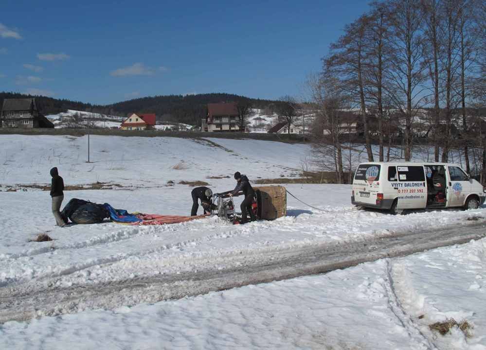 Přelet balonem nad Tatrami