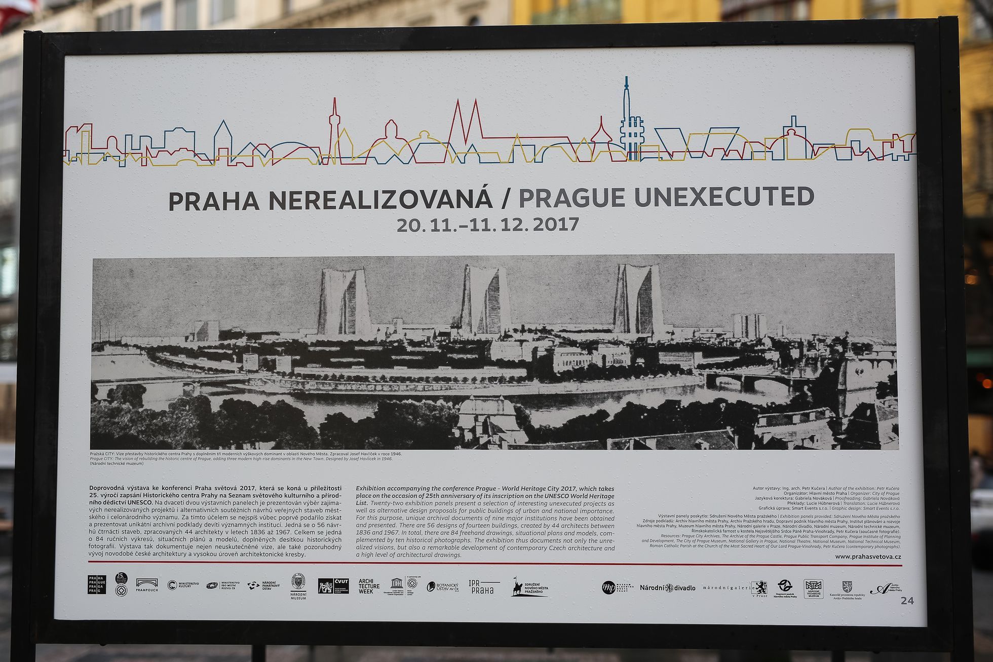 Výstava Nerealizovaná Praha na Václavském náměstí