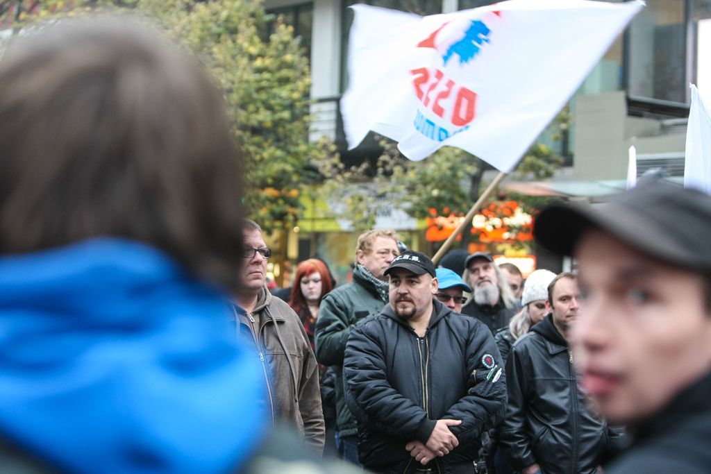 Protirežimní demonstrace