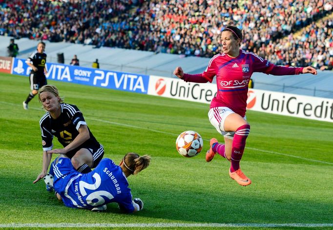 Finále fotbalové Ligy mistryň Lyon vs. Frankfurt