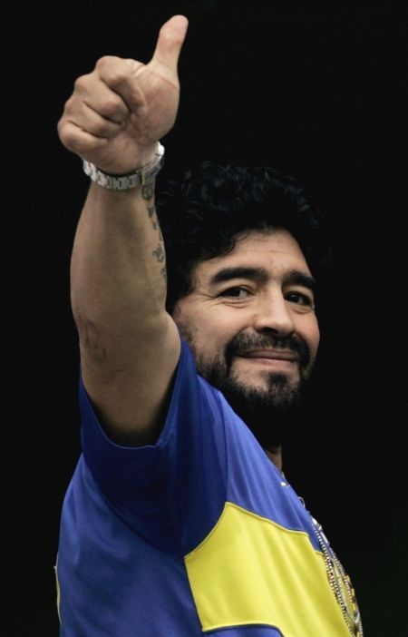 Diego Maradona je zpátky - na šikmé ploše