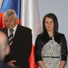 Olympionici na Hradě: Petr Novák a Veronika Vítková