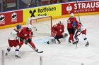 Švýcarsko - Česko 0:0. Švýcaři poprvé vážněji zahrozili, za Dostálem zazvonila tyčka