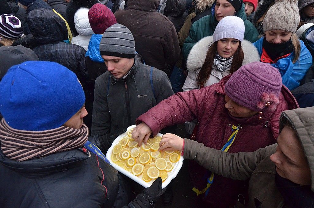 Demonstrace v Kyjevě