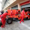 Mick Schumacher při testech Ferrari v Sáchiru 2019
