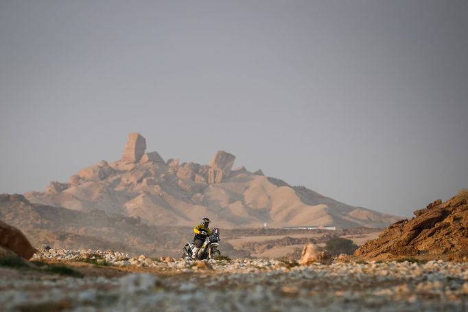 Jan Brabec (KTM) v 5. etapě Rallye Dakar 2021