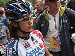 Tereza Huříková je velkou českou nadějí v horských kolech.