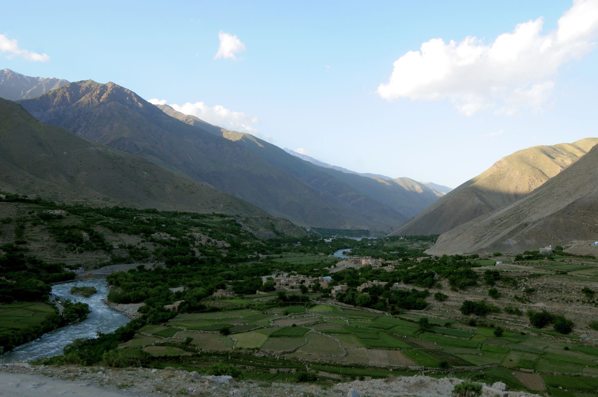 Pandžšírské údolí v Afghánistánu