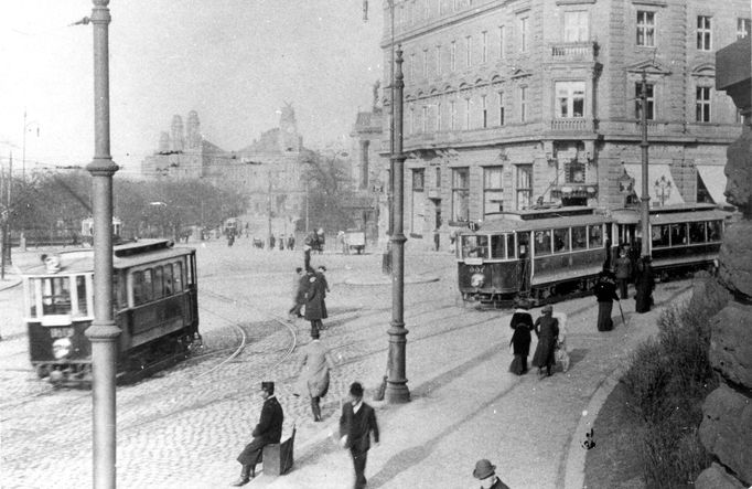 tramvaj, Václavské náměstí