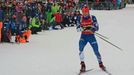 Biatlon, exhibiční supersprinty v Břízkách 2018: Michal Krčmář