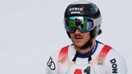 Jan Zabystřan v závodě ve sjezdu mužů na MS v Saalbachu 2025