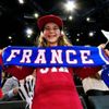 MS 2017, Česko-Francie: francouzská fanynka