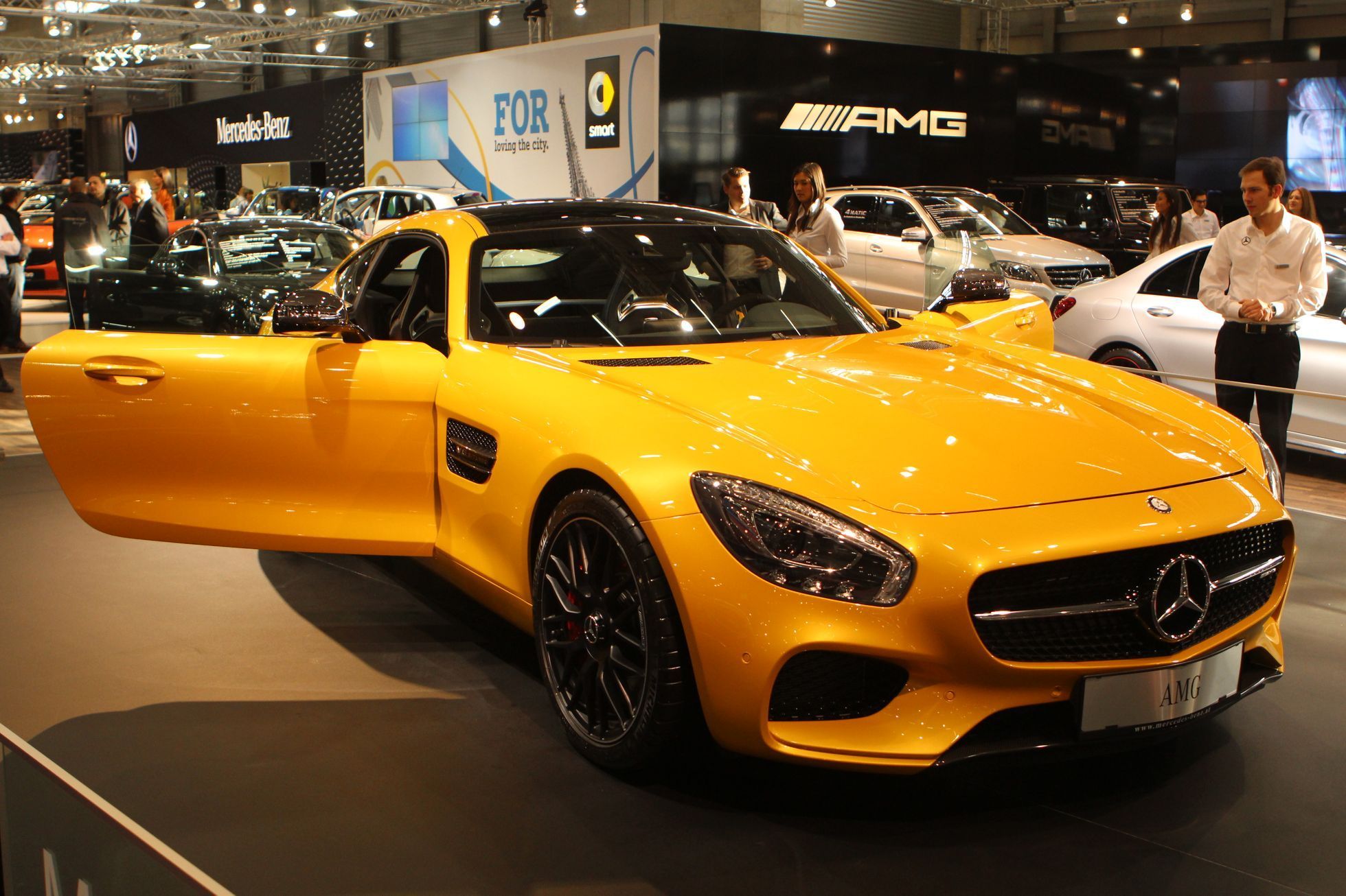 Autosalon Vídeň - Mercedes-Benz AMG GT