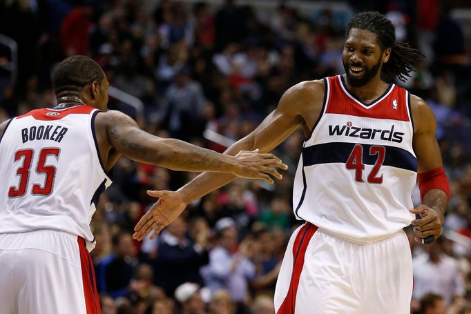 NBA: Miami Heat vs Washington Wizards (Nene a Booker)