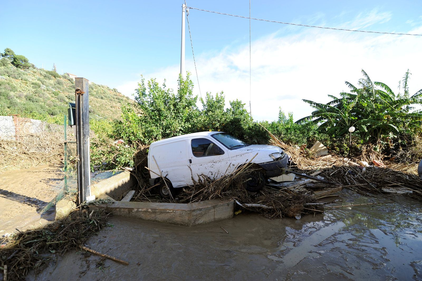 Záplavy na Sicílii