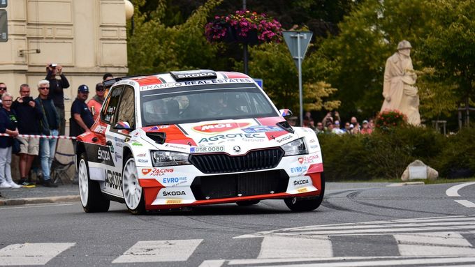 Jan Kopecký, Škoda na Bohemia rallye Mladá Boleslav 2022