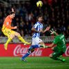 španělská liga, San Sebastian - FC Barcelona: Claudio Bravo - Lionel Messi