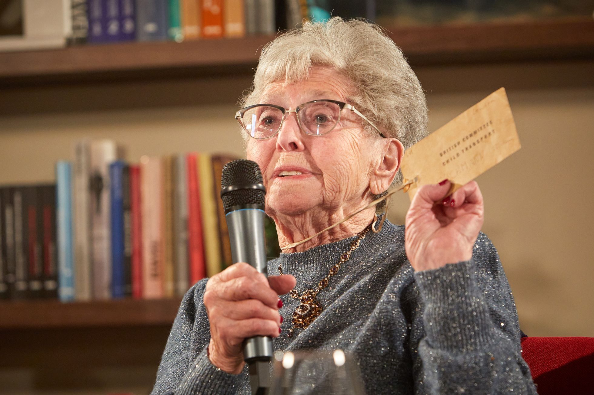 Milena Grenfell Baines byla jedním z dětí, které zachránil sir Nicholas Winton