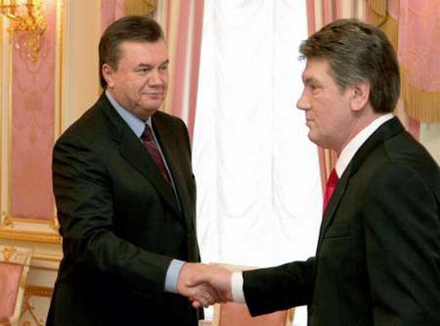 Ukrajina Janukovyč a Juščenko