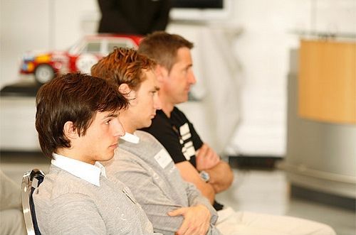 Bruno Spengler, Mathias Lauda a Bernd Schneider